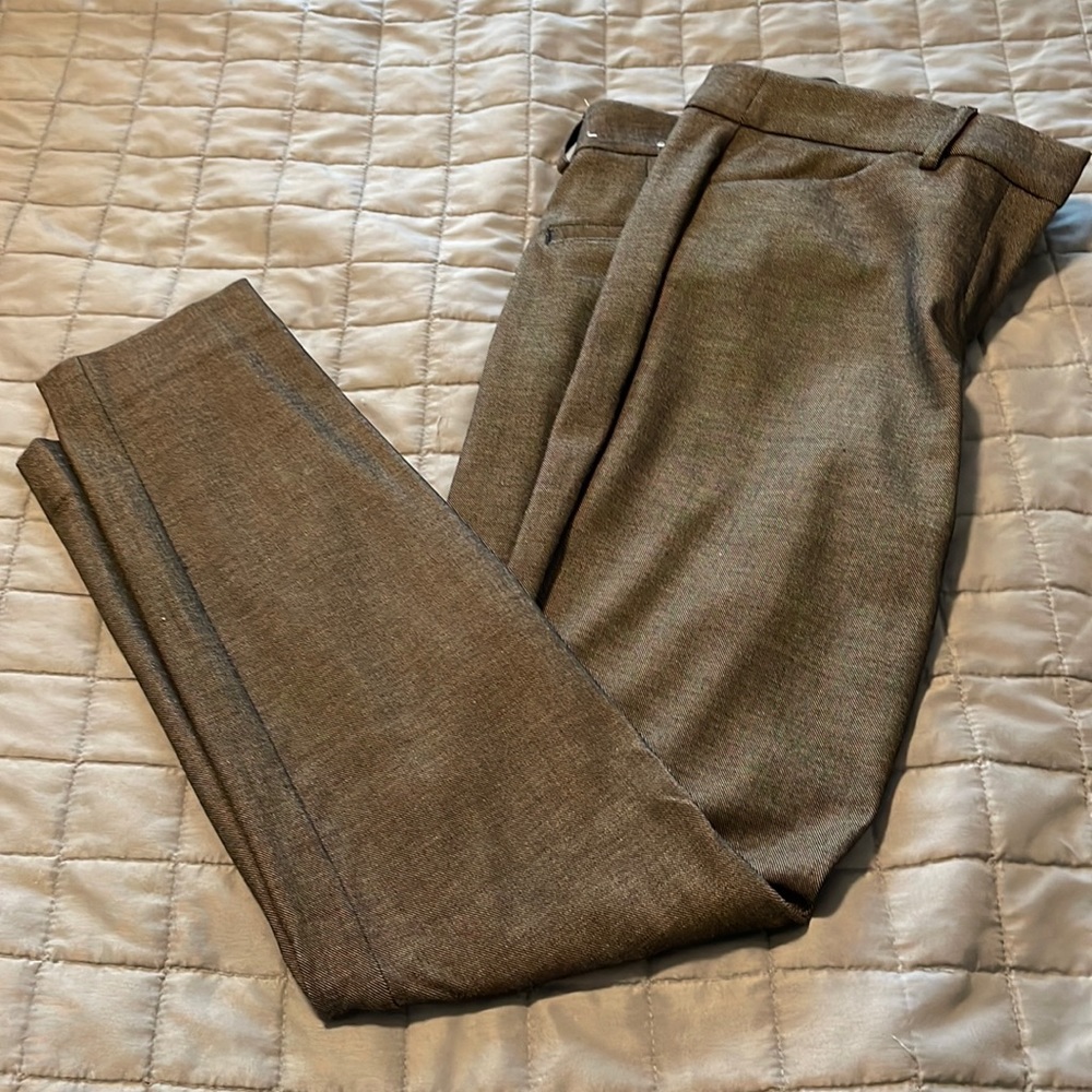 Brown dress pants from express
